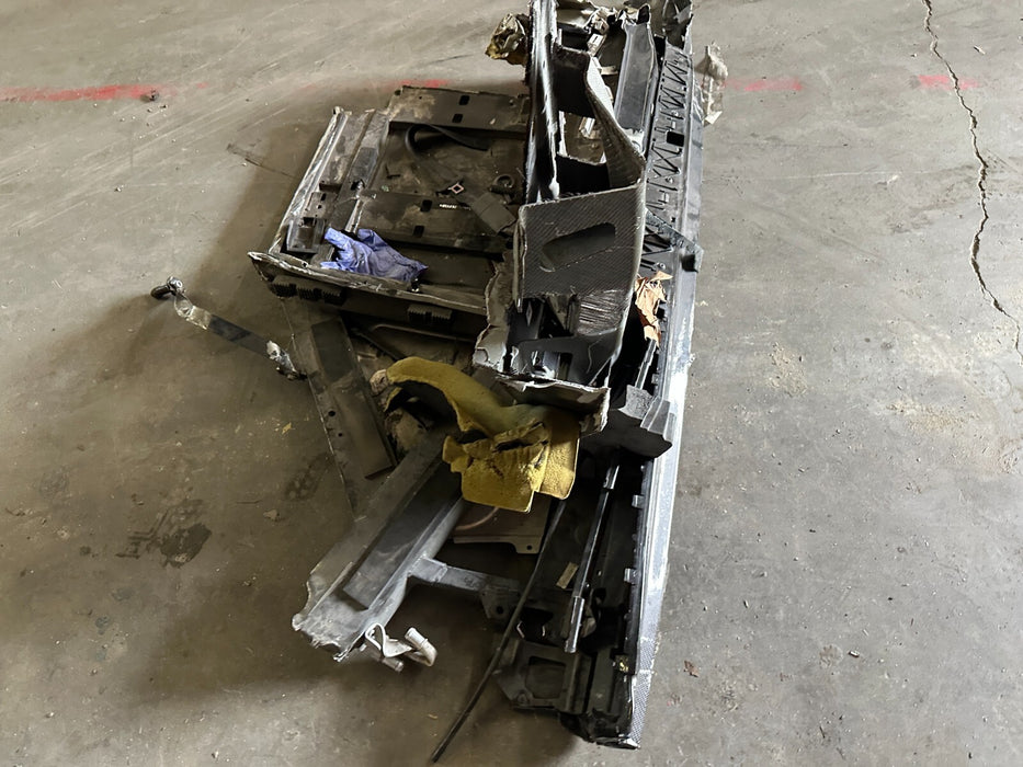 2017-2023 AUDI R8 PASSENGER FLOOR PAN B PILLAR CARBON STRUCTURE SECTION