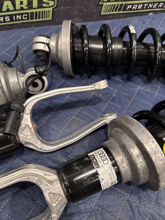 2017 2018 AUDI R8 PLUS FRONT REAR RIGHT LEFT SUSPENSION SHOCK ABSORBER STRUT