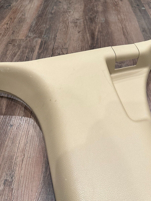 2017-2019 FORD F250 F350 LARIAT TAN PASSENGER RIGHT LOWER B PILLAR TRIM OEM