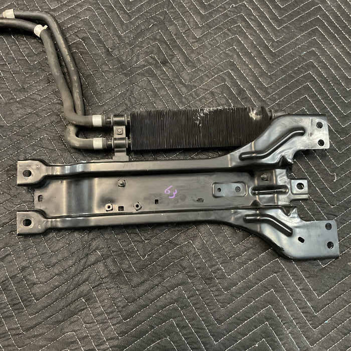 2016 NISSAN TITAN XD POWER STEERING COOLER W/ LINES AND BRACKET ~DAMAGE~