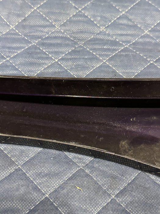 2014 AUDI R8 OEM DRIVER LEFT FENDER GARNISH PANEL TRIM W/ BRACKET & FOAM