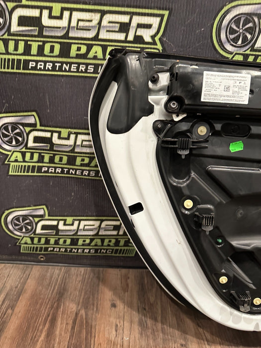 2014 PORSCHE 911 TURBO S DRIVER LEFT WHITE DOOR SHELL OEM *MINOR PAINT FLAW #5*