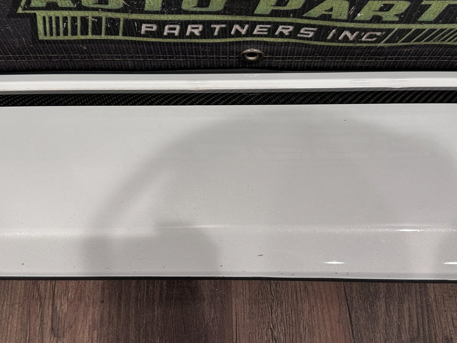 2020 AUDI RS Q8 FRONT LEFT LOWER DOOR MOLDING CARBON FIBER TRIM OEM 4M8 853 959