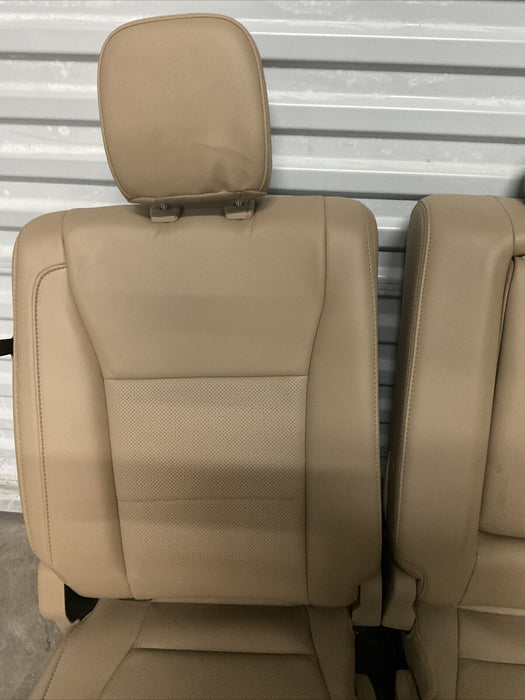 2017-2019 FORD F250 F350 F450 LARIAT REAR ~HEATED~ SEATS LEATHER OEM