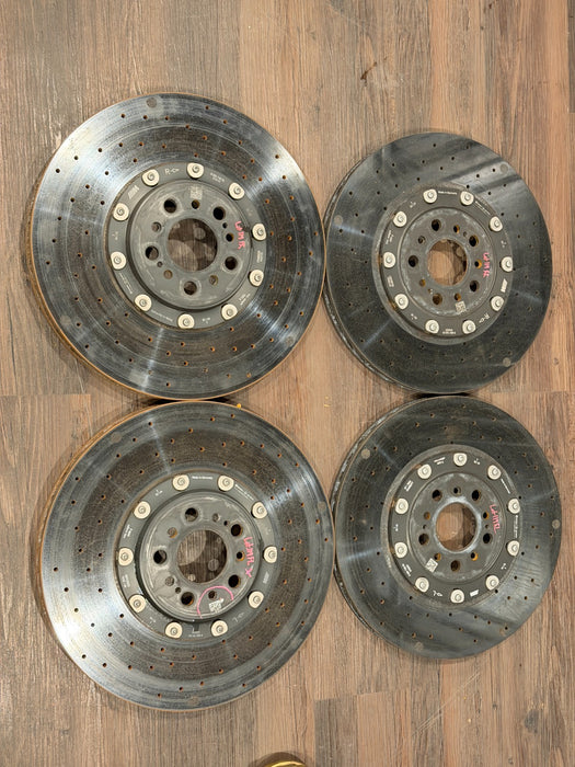 2024 BMW M3 M4 G80 G82 M CARBON CERAMIC BRAKES ROTORS CALIPERS FRONT REAR OEM 8K