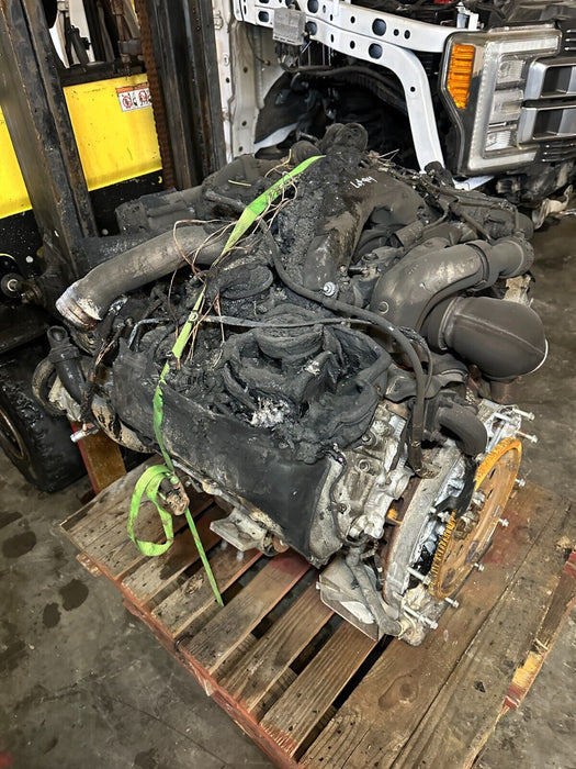 2018 FORD F250 F350 F450 DIESEL 6.7L POWERSTROKE ENGINE 91K MILES *BURN*