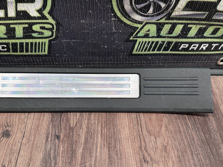 2017 NISSAN TITAN XD RESERVE REAR LEFT DOOR SILL KICK PLATE OEM *WEAR/DENT 5*