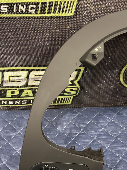 2014 AUDI R8 DASH DASHBOARD GAUGE CLUSTER SURROUND TRIM BEZEL OEM 423 857 115