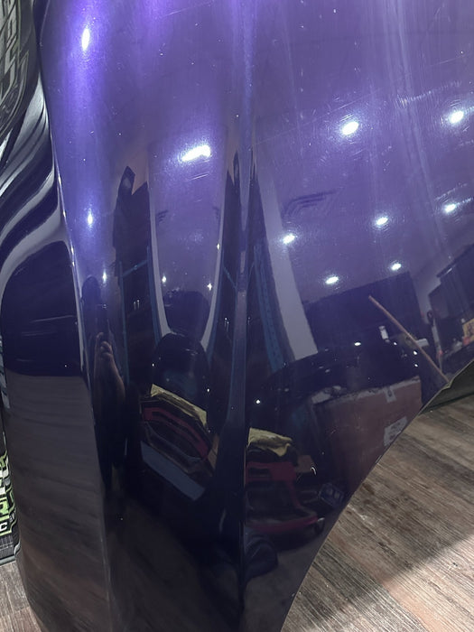 2014 AUDI R8 FRONT HOOD BONNET ASSEMBLY OEM GENUINE PURPLE