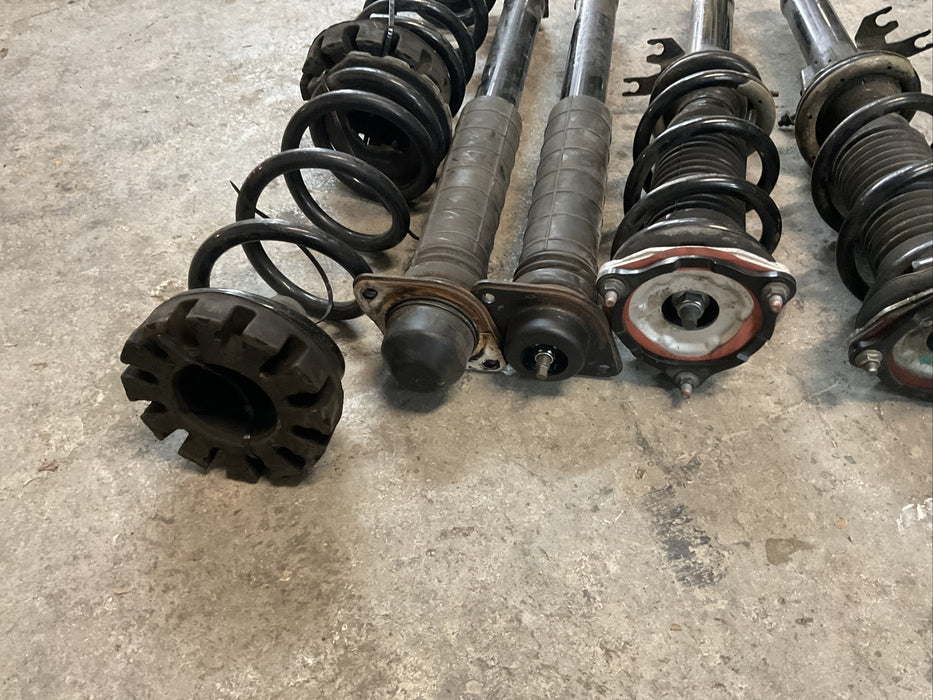 2011 NISSAN 370Z SPORT CONVERTIBLE STRUT SHOCK SPRING KIT FRONT REAR OEM