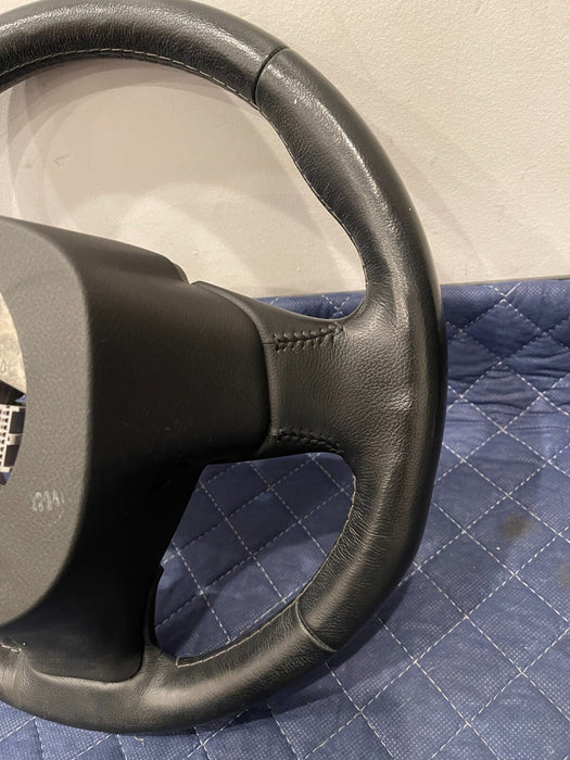 2017 INFINITI Q50 RED SPORT BLACK LEATHER STEERING WHEEL W CONTROLS OEM