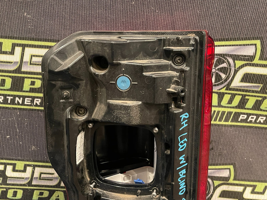 2023-2026 FORD F250 F350 F450 PASSENGER RIGHT LED TAIL LIGHT W BLIND SPOT OEM