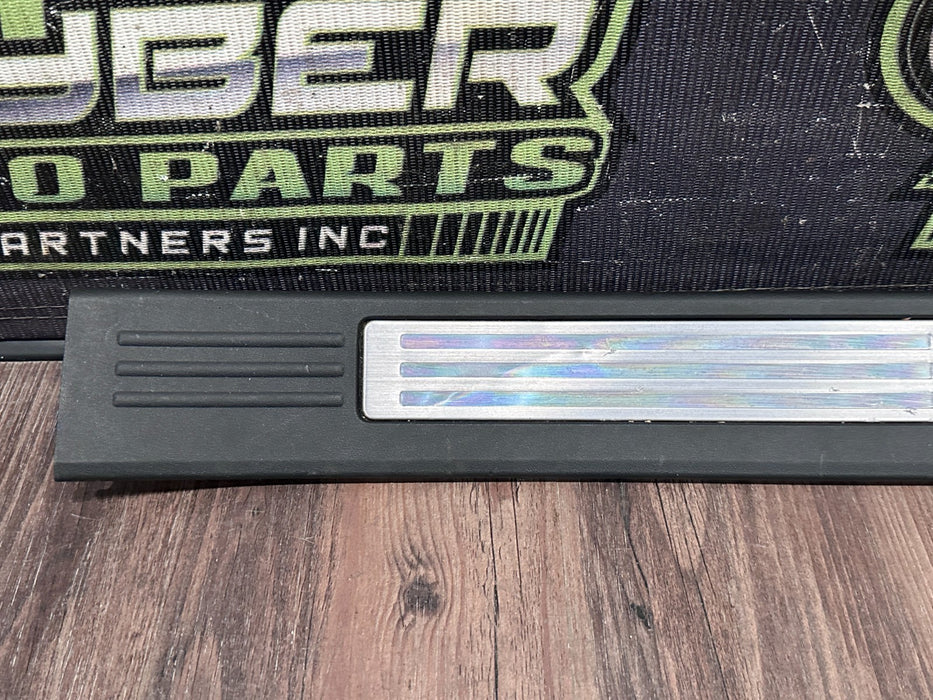 2017 NISSAN TITAN XD RESERVE REAR RIGHT DOOR SILL KICK PLATE OEM *WEAR 5*