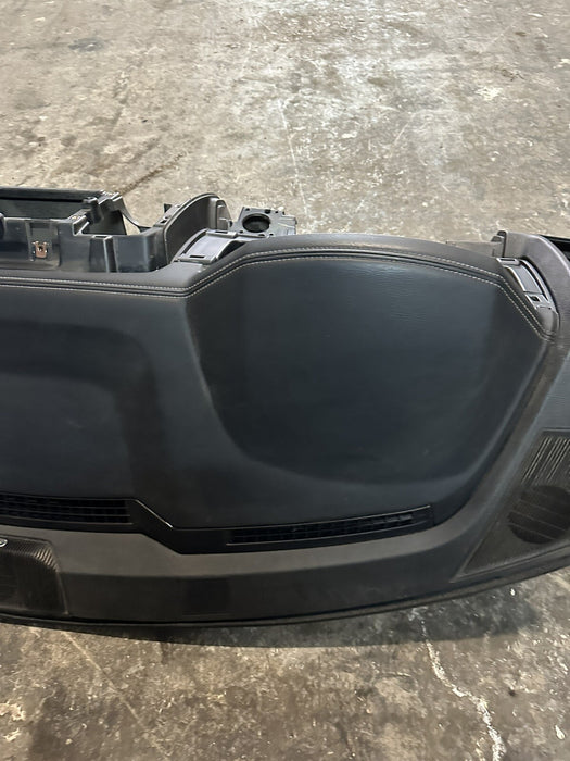 2017 RAM 3500 LIMITED MEGACAB BLACK LEATHER FRONT DAHBOARD DASH W/ BAG OEM