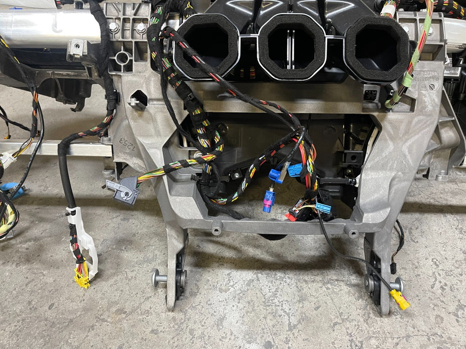 2017 MERCEDES-BENZ C63 AMG C205 COUPE DASHBOARD FRAME W/ WIRING HARNESSES OEM