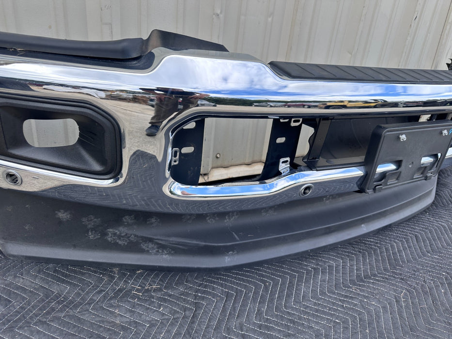 2023 2024 2025 FORD F250 F350 FRONT BUMPER ASSEMBLY CHROME OEM