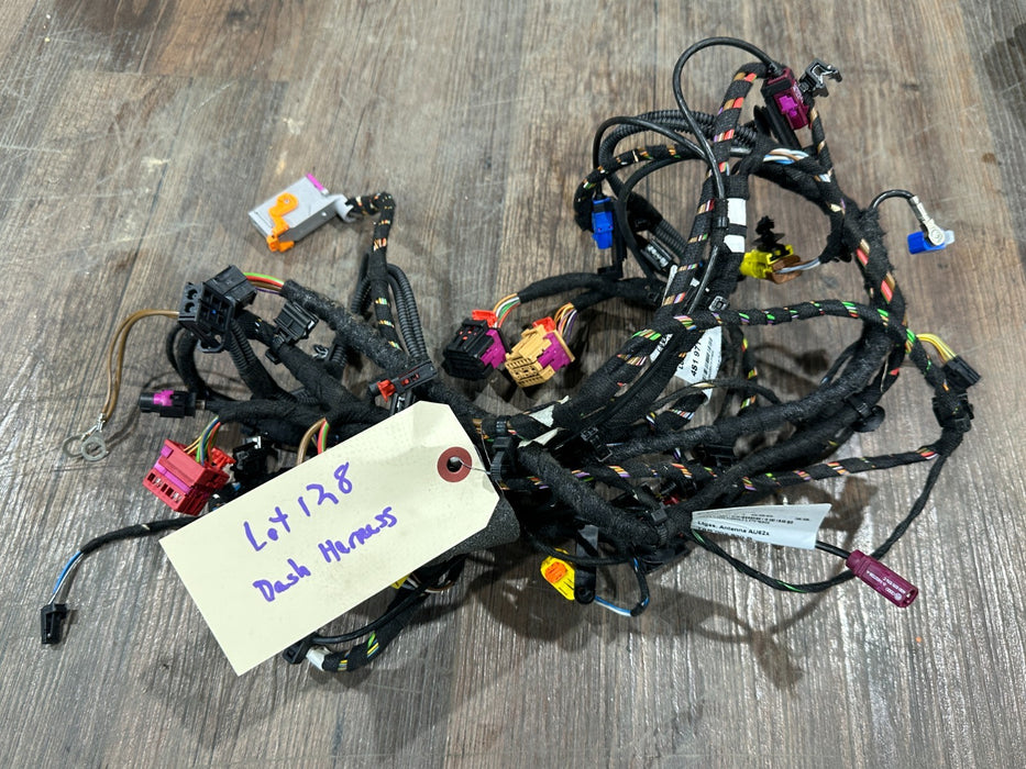 2017 AUDI R8 DASH DASHBOARD WIRING  HARNESS OEM 4S0 971 650 4S0 971 277