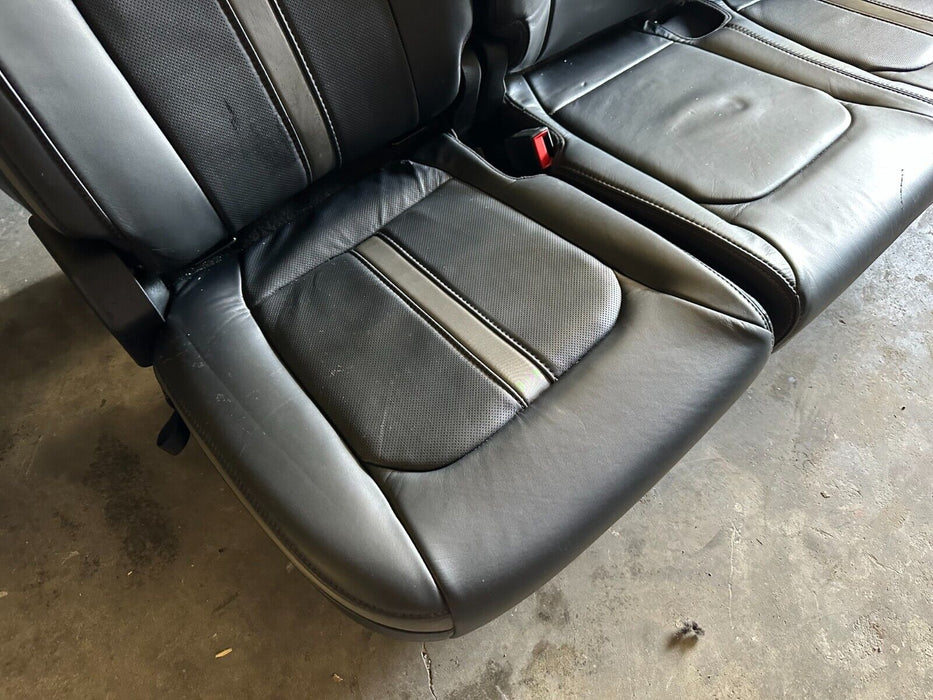 2020 2021 2022 FORD F250 F350 F450 PLATINUM REAR SEATS BLACK LEATHER OEM *READ*