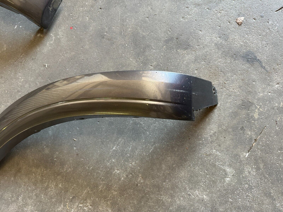 2016 2019 NISSAN TITAN XD PRO-4X FRONT & REAR FENDER FLARE SET OEM 63810 EZ40A