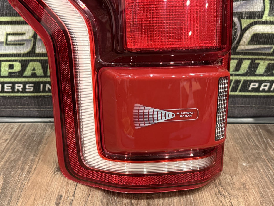 2019 FORD F150 RAPTOR DRIVER LEFT LED TAIL LIGHT OEM *MINOR SCUFFS #5*