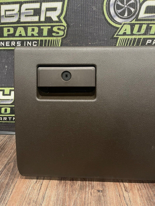 2017-2019 FORD F250 F350 F450 BROWN KING RANCH GLOVE BOX COMPARTMENT OEM