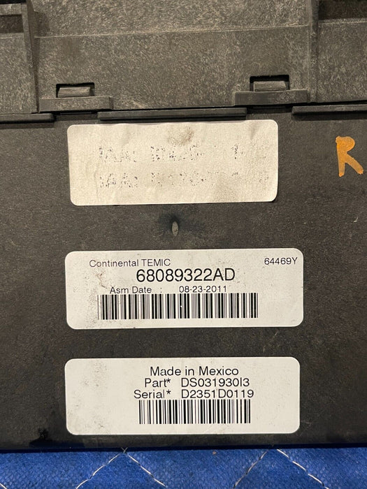 2012 DODGE RAM 3500 MEGA CAB TOTALLT INTEGRETED POWER CONTROL TIPM MODULE OEM