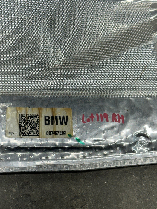 2024 BMW M3 M4 G80 G82 REAR RIGHT EXHAUST HEAT SHIELD COVER OEM 807467203 8K