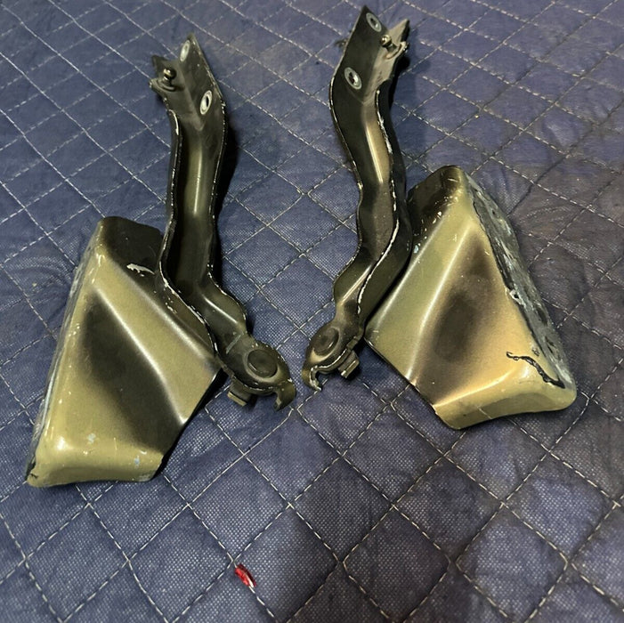 2016-2019 NISSAN TITAN XD LEFT RIGHT HOOD HINGE PAIR OEM