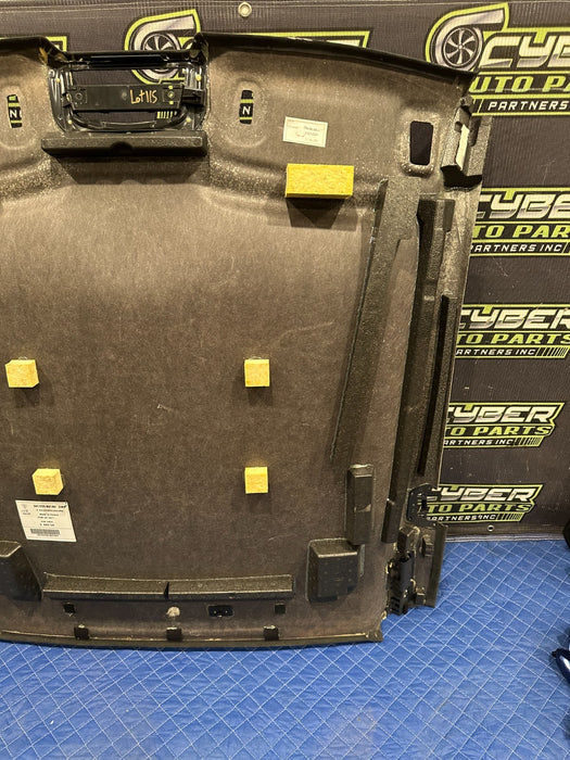 2014 PORSCHE 911 TURBO S ALCANTARA ROOF HEADLINER OEM 991 555 091