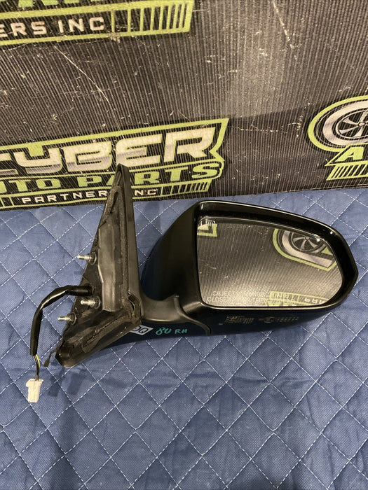 2019 NISSAN 370Z RIGHT PASSENGER SIDE DOOR MIRROR OEM 2009-2020