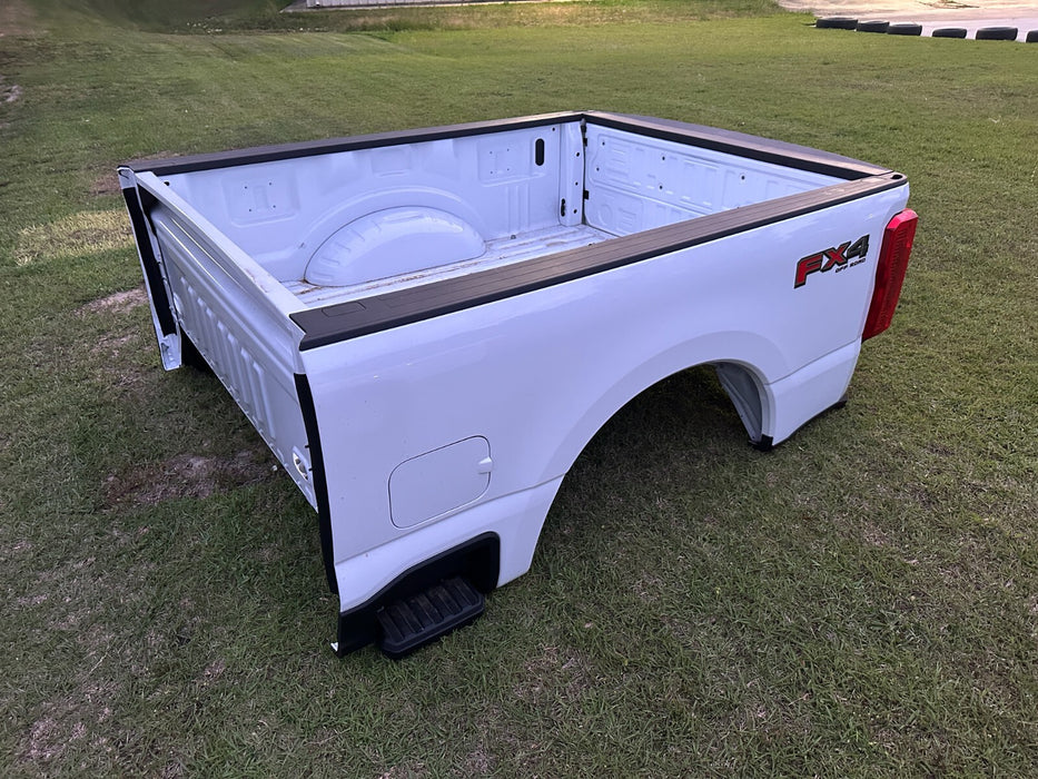2023 2024 FORD F250 F350 6' SHORT BED OXFORD WHITE OEM