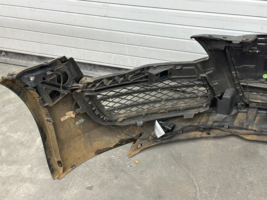 2014 2015 AUDI R8 PLUS FRONT BUMPER COMPLETE ASSEMBLY OEM GENUINE BLACK