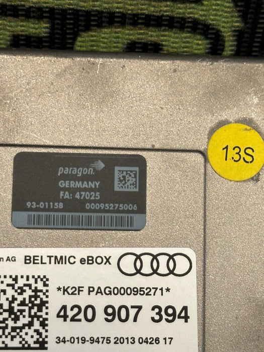 2014 AUDI R8 COMMUNICATION CONTROL MODULE OEM 420 907 394
