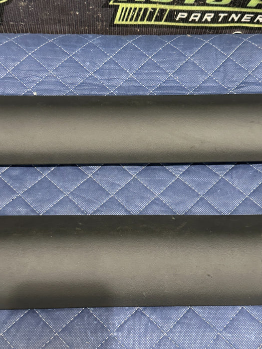 2014 AUDI R8 OEM LEFT RIGHT INNER DOOR SILL SCUFF PLATE COVER TRIM 420 853 906