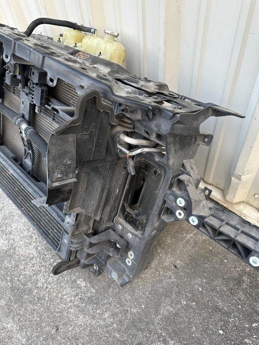 2017 INFINITI Q50 RED SPORT 400 3.0T RADIATOR SUPPORT COOLING ASSEMBLY CONDENSOR