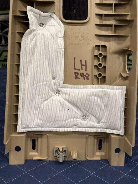 2017-2019 FORD F350 F450 LARIAT LEFT RIGHT UPPER B PILLAR TRIMS OEM ~SCRATCHES~