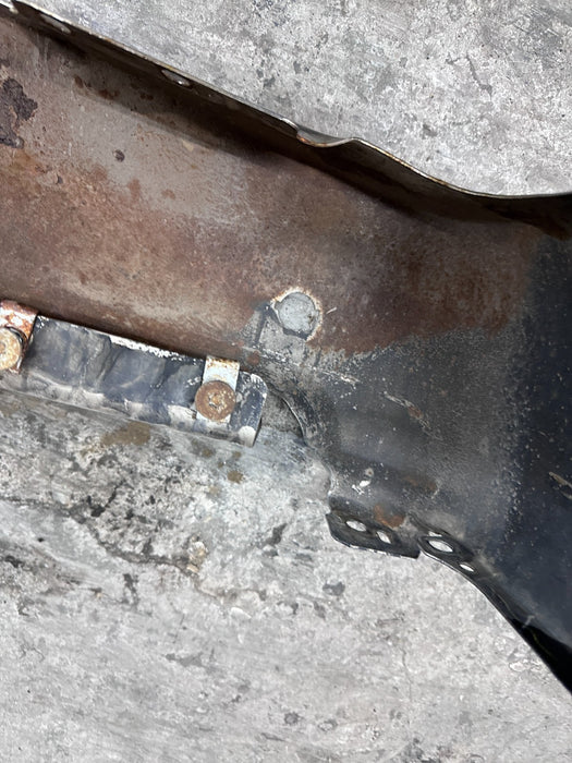 2017-2019 FORD F250 F350 REAR RIGHT CHROME BUMPER CORNER OEM *FLAWS/DENT #9*