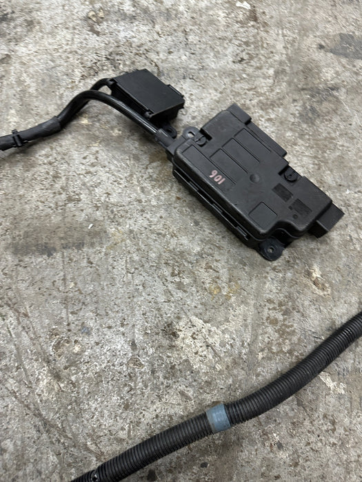2014 AUDI R8 V10 POSITIVE GROUND TERMINAL BATTERY CABLE W/ FUSE BOX TERMINAL