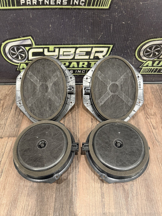 2017-2019 FORD F250 F350 FRONT REAR LEFT RIGHT SONY DOOR SPEAKER SET OEM