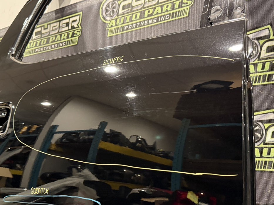 2019 FORD F150 RAPTOR REAR RIGHT DOOR SHELL (G1) OEM *COSMETIC FLAWS 9-15*