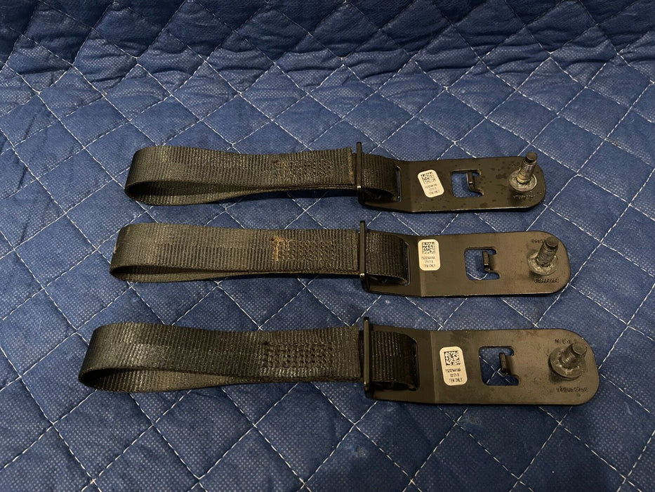 2017 DODGE RAM 2500 CHILD REAR CAR SEAT TETHER STRAP SET OEM (3) P52029441AA