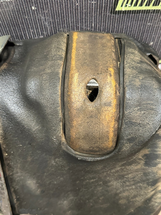 2017-2022 FORD F250 F350 F450 XLT DRIVER LEFT TOW MIRROR OEM ~FIRE DAMAGE~