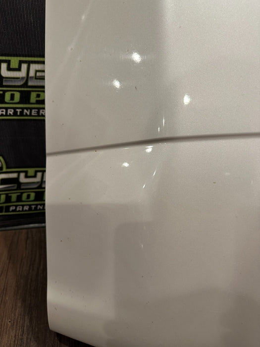 2017 2019 FORD F350 F450 LEFT DUALLY BED SIDE FENDER FLARE PEARL WHITE *UG* OEM