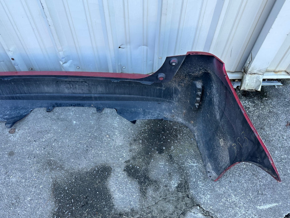 2014 TOYOTA PRIUS V RED REAR BUMPER COVER OEM *LOCAL PICKUP ONLY!* (READ DESC)