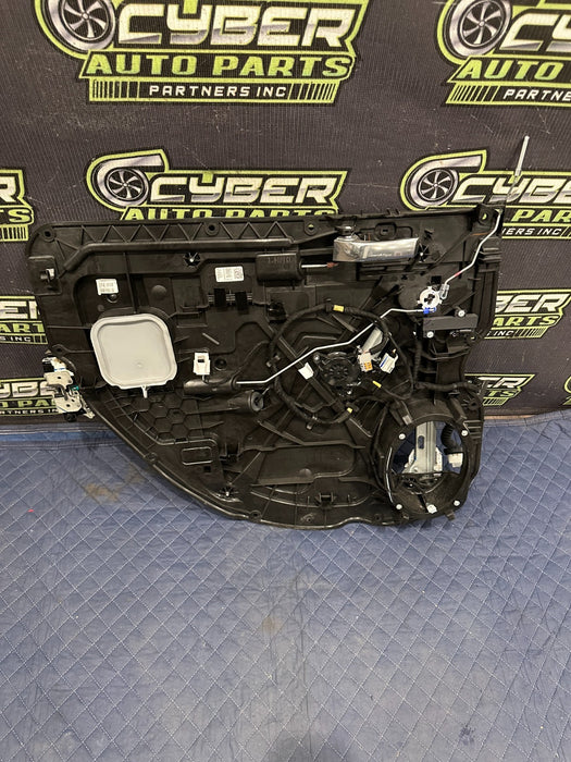 2024 DODGE RAM 3500 LARAMIE REAR LEFT DOOR CARRIER PANEL W MOTOR OEM