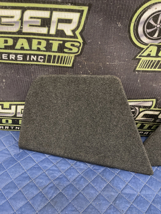 2014 TOYOTA PRIUS V RIGHT LEFT SIDE PAIR BOARD DECK TRUNK BOOT PANEL 58411-47010