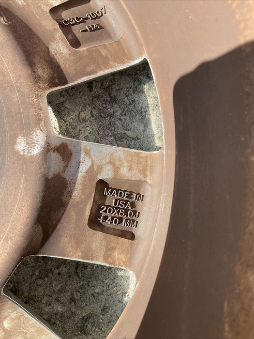 2017-2022 FORD F250 F350 F450 PLATINUM OEM WHEEL RIM PAIR (2) 20X8