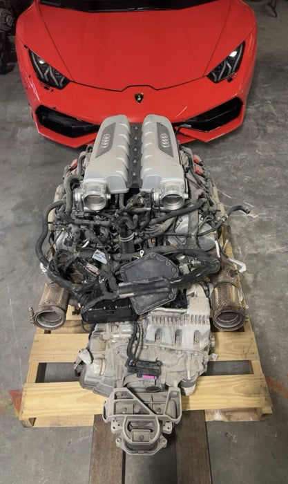 2017 2018 AUDI R8 HURACAN 5.2L V10 ENGINE 7 SPEED S TRONIC TRANSMISSION 20K MILE