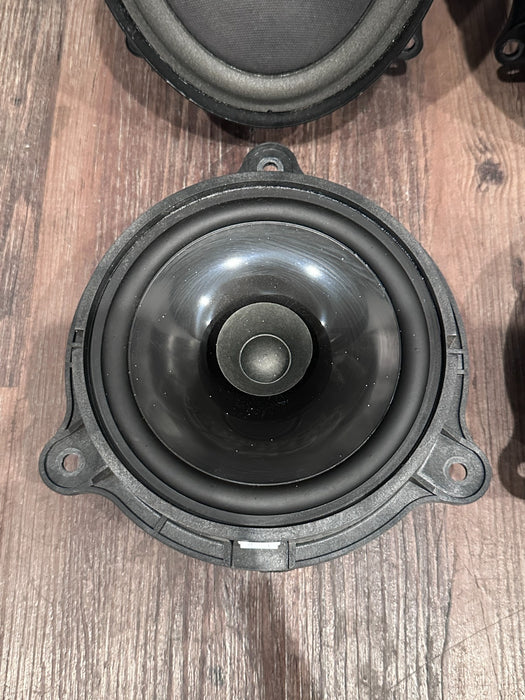 2017 NISSAN TITAN XD RESERVE ROCKFORD FRONT REAR DOOR SPEAKER SET OEM