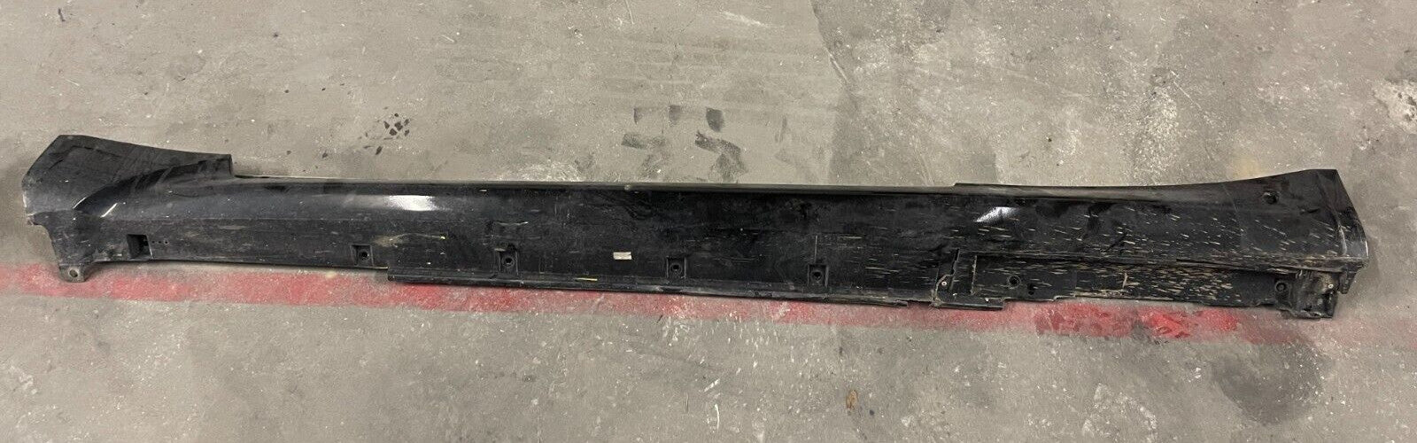 2013 INFINITI G37S CONVERTIBLE DRIVER LEFT SIDESKIRT BLACK OEM 2009-2015 Q60